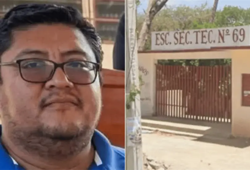 Tras el asesinato del docente en Oaxaca, integrantes de la Secci&oacute;n 22 de la CNTE convocaron a una marcha para exigir justicia