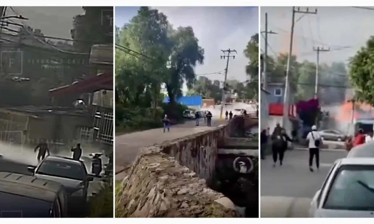  Así comenzó la fuga de gas y explosión en Coacalco, Edomex; hay un herido | VIDEO 