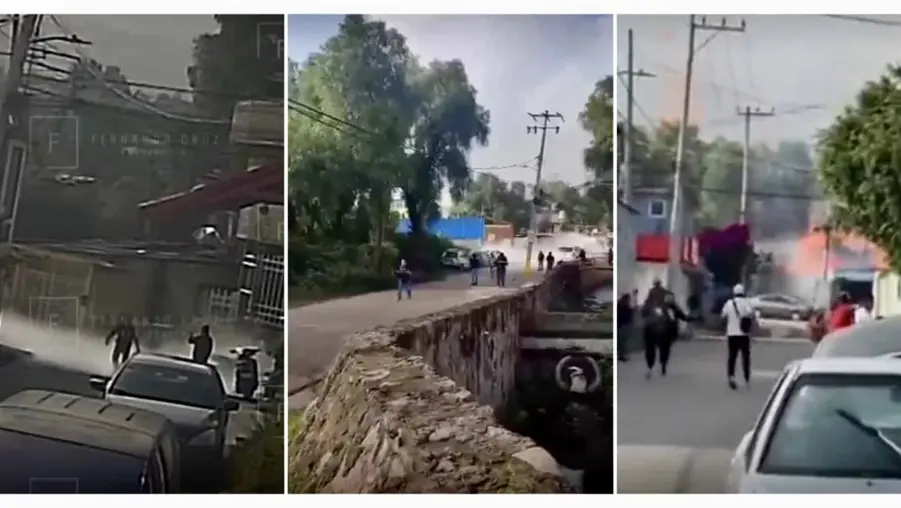 As&iacute; comenz&oacute; la fuga de gas y explosi&oacute;n en Coacalco, Edomex | VIDEO
