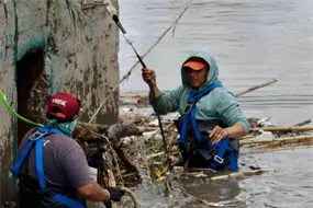 Limpian Puente Negro y El Santuario ante lluvias en Puebla