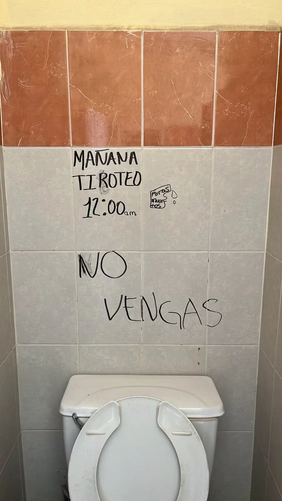 ¿Qué decía la amenaza? Facebook