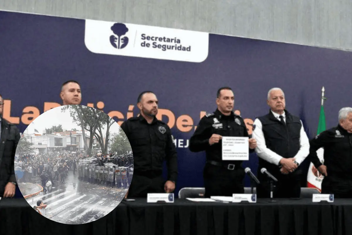  Identifican a 17 policías por uso excesivo de fuerza en protesta 
