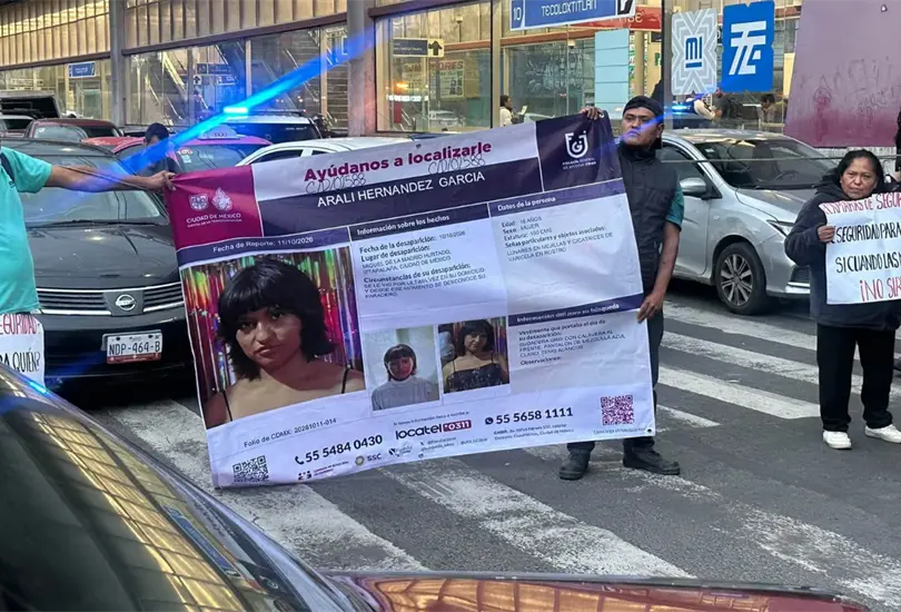 Localizan con vida a Aral&iacute; Hern&aacute;ndez en Iztapalapa; hab&iacute;a desaparecido el 10 de octubre