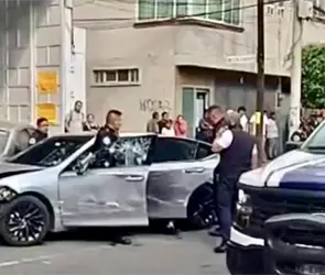 Balacera en Azcapotzalco deja dos heridos; uno es extranjero