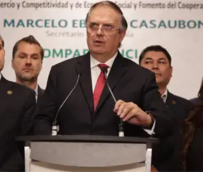 Marcelo Ebrard descarta buscar la Presidencia en 2030: "Quítame de la lista, me harías un favor" Marcelo Ebrard descarta buscar la Presidencia en 2030: "Quítame de la lista, me harías un favor"