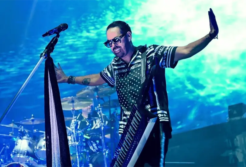 Jorge D´Alessio sufre aparatosa caída durante concierto de Matute en Pachuca | VIDEO Jorge D´Alessio sufre aparatosa caída durante concierto de Matute en Pachuca | VIDEO