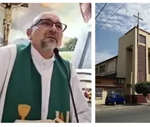 Tragedia durante una misa EN VIVO: el padre Patricio S&aacute;nchez muere tras ser aplastado por una cruz