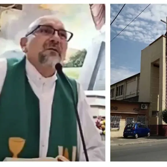 Tragedia durante una misa EN VIVO: el padre Patricio Sánchez muere tras ser aplastado por una cruz | VIDEO Tragedia durante una misa EN VIVO: el padre Patricio Sánchez muere tras ser aplastado por una cruz | VIDEO