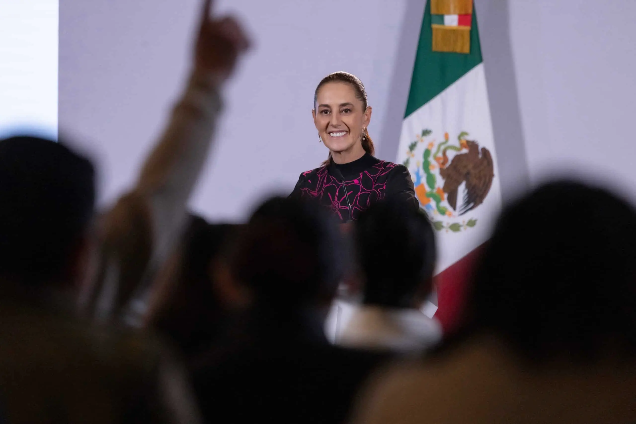 Sheinbaum y Maru Campos sostuvieron una reunión. Presidencia.