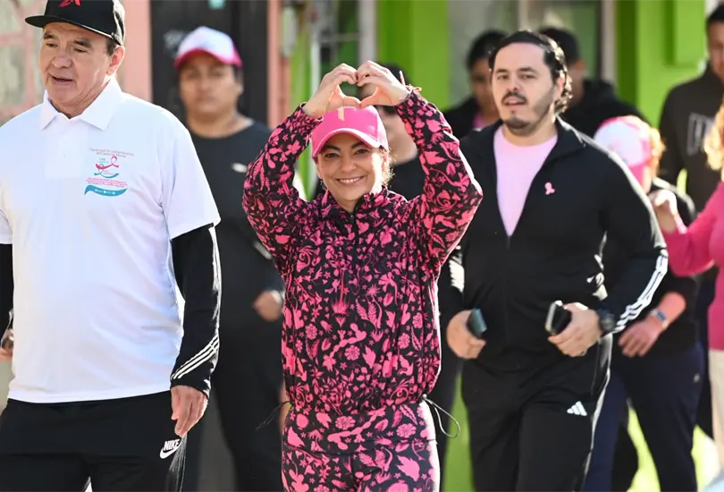 Detección oportuna del cáncer de mama: los detalles de la carrera de salud en Tamaulipas. Detección oportuna del cáncer de mama: los detalles de la carrera de salud en Tamaulipas.