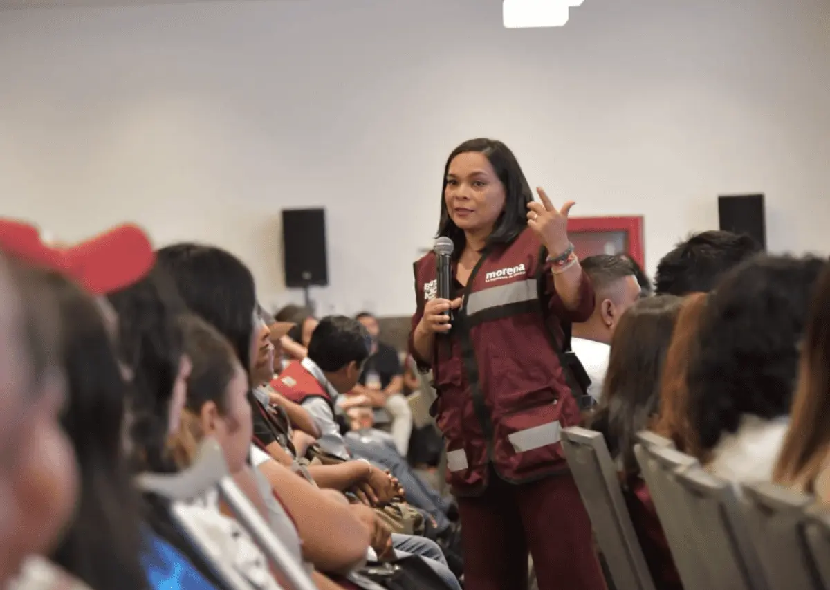  Beatriz Mojica, coordinadora estatal de los Comités de Defensa de la Transformación y la Soberanía Nacional en Guerrero. 