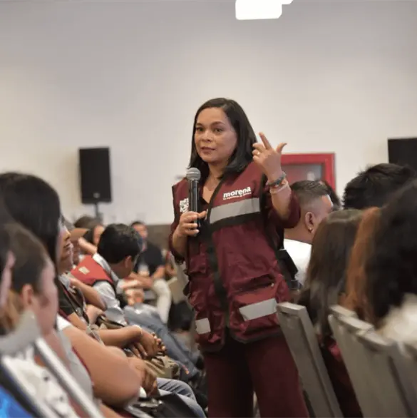 Beatriz Mojica llama a la unidad de Morena durante proceso interno en Guerrero