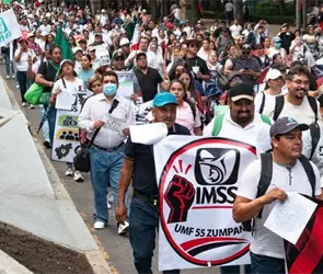 Megamarcha del IMSS en CDMX: ruta, horario y calles afectadas este 21 de octubre 
