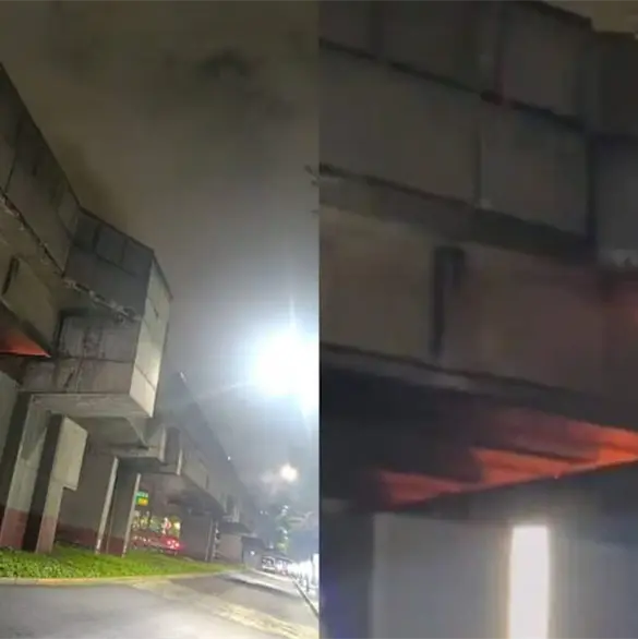 Incendio en Velódromo provoca cierre de seis estaciones de la Línea 9 del Metro CDMX Incendio en Velódromo provoca cierre de seis estaciones de la Línea 9 del Metro CDMX