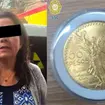 Mujer es detenida por intentar vender un Centenario falso en 80 mil pesos