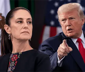 De "est&aacute; asustada" a "era bailarina": las veces que Trump ha atacado a Sheinbaum