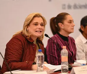 "L&uacute;gubre, sucia y abandonada": as&iacute; era la oficina donde Sheinbaum y Maru Campos tuvieron su tensa reuni&oacute;n