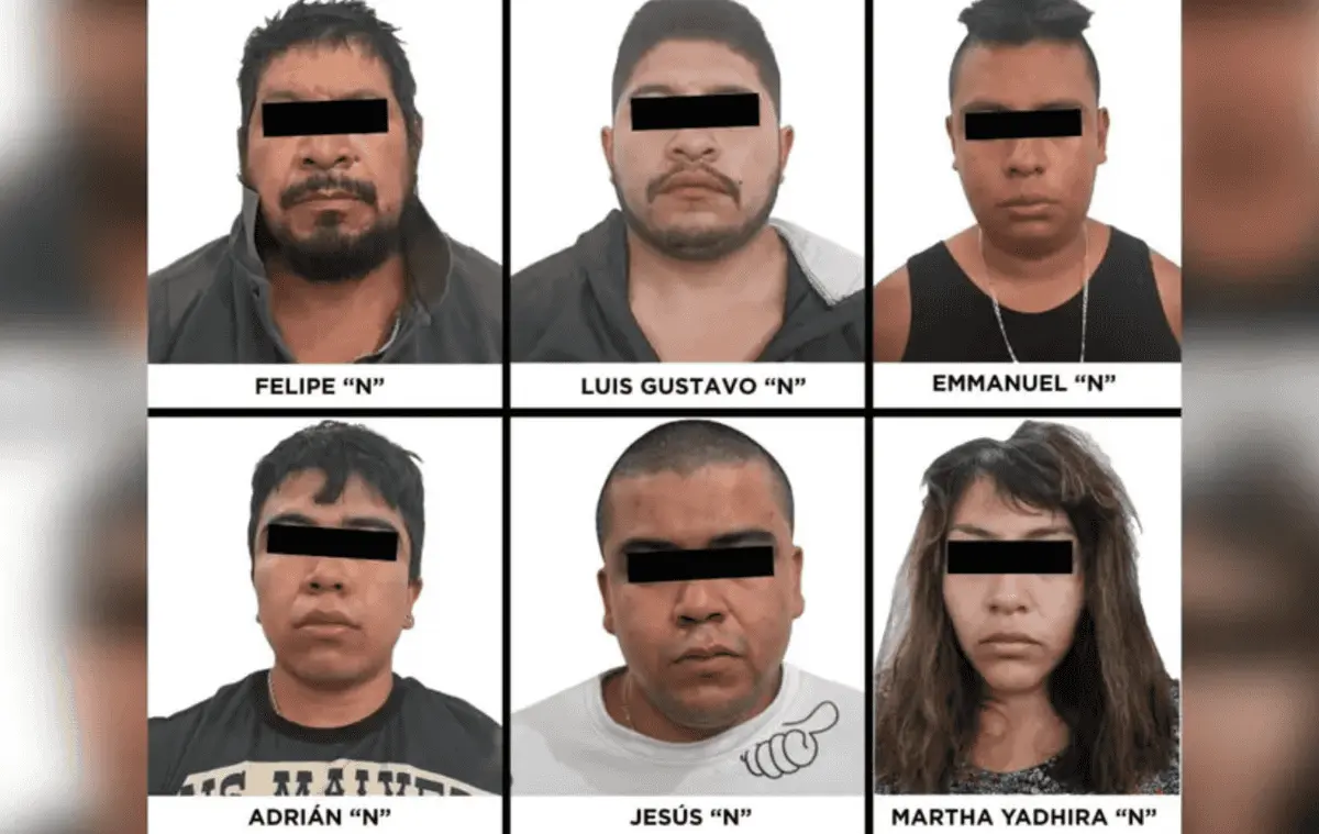 Seis presuntos integrantes de una célula delictiva fueron detenidos por su probable participación en un triple homicidio en Otumba. Especial
