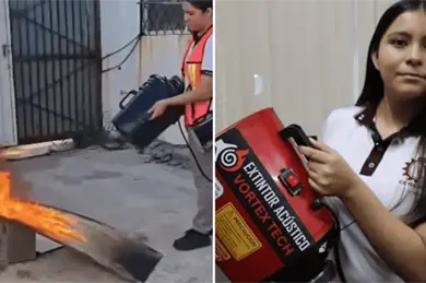 ¿Quién es Ángela Karime, la estudiante mexicana que ganó oro en Indonesia por inventar un extintor acústico? ¿Quién es Ángela Karime, la estudiante mexicana que ganó oro en Indonesia por inventar un extintor acústico?