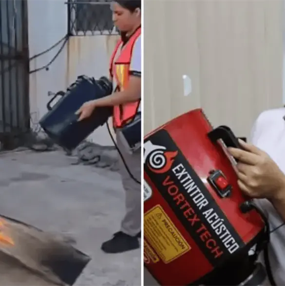 ¿Quién es Ángela Karime, la estudiante mexicana que ganó oro en Indonesia por inventar un extintor acústico? ¿Quién es Ángela Karime, la estudiante mexicana que ganó oro en Indonesia por inventar un extintor acústico?
