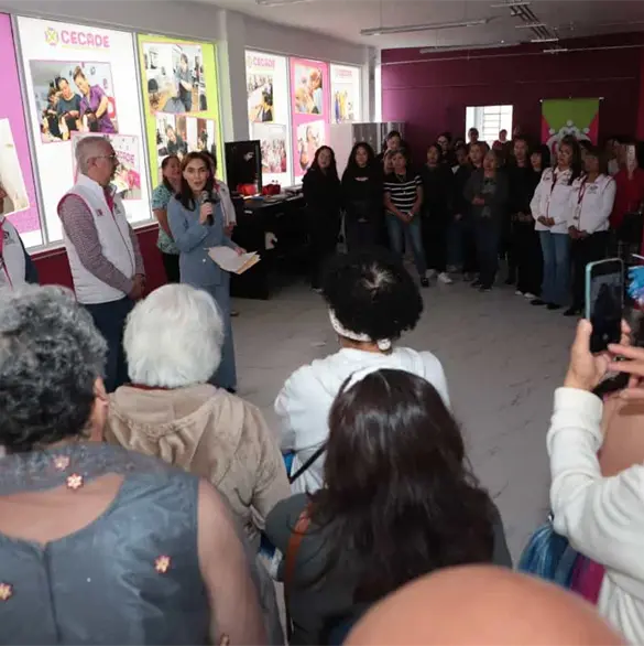 MariElise Budib inaugura CECADE Dormitorio con 15 talleres y 200 nuevos espacios MariElise Budib inaugura CECADE Dormitorio con 15 talleres y 200 nuevos espacios
