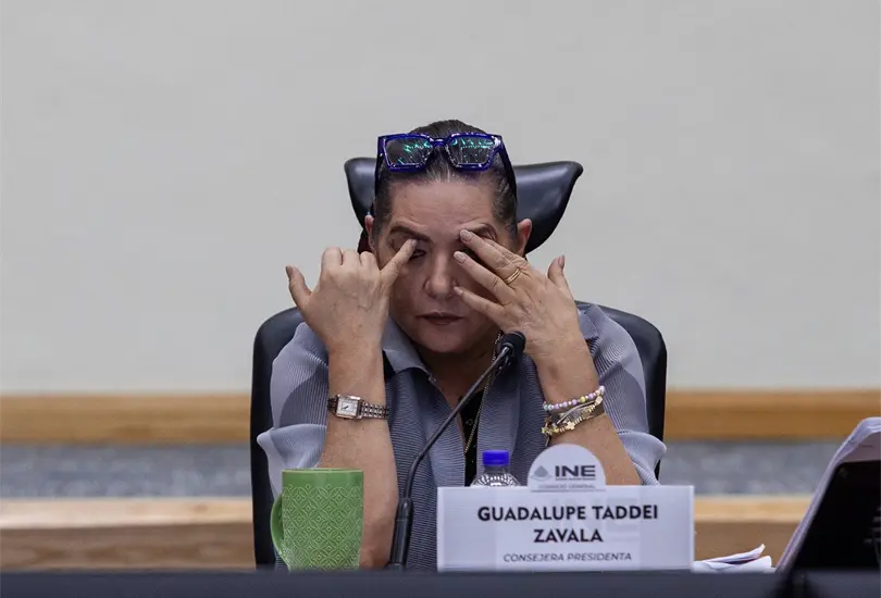 Taddei renuncia al INE en medio de esc&aacute;ndalo por contratos