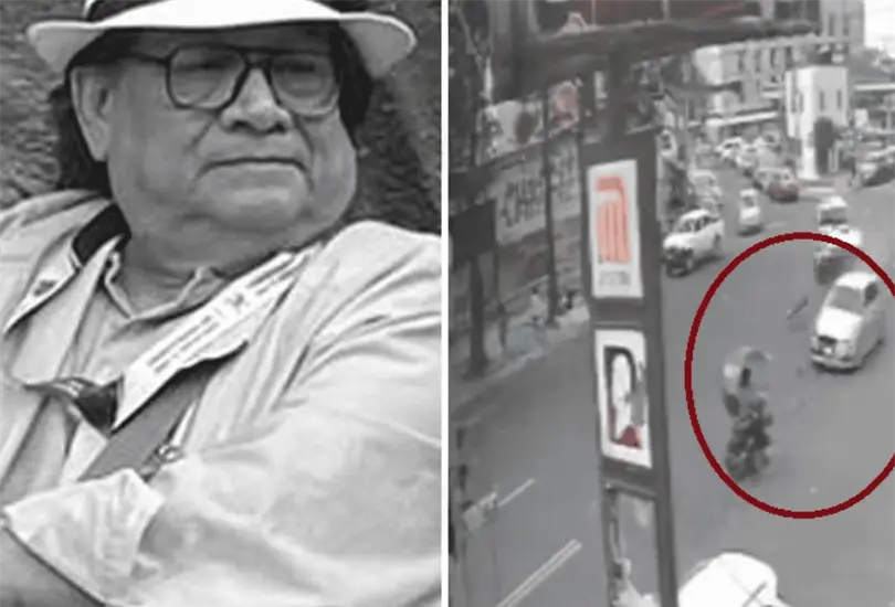 El promotor cultural de Tepito circulaba en una bicicleta eléctrica cuando un automóvil que presuntamente huía de la policía chocó contra una patrulla y lo arrolló en la colonia Morelos. El promotor cultural de Tepito circulaba en una bicicleta eléctrica cuando un automóvil que presuntamente huía de la policía chocó contra una patrulla y lo arrolló en la colonia Morelos.