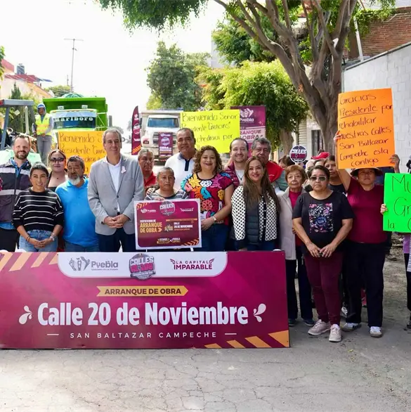 Pepe Chedraui arranca rehabilitaci&oacute;n vial en San Baltazar Campeche