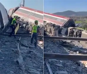 As&iacute; qued&oacute; el lugar de la tragedia en Toledo: videos del choque de trenes que dej&oacute; 64 muertos