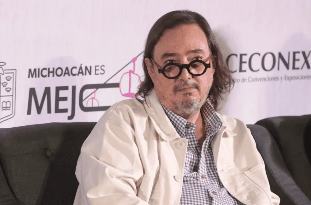 Cuauhtémoc Cardenas Batel, vicepresidente del FICM en conferencia de prensa. CUARTOSCURO