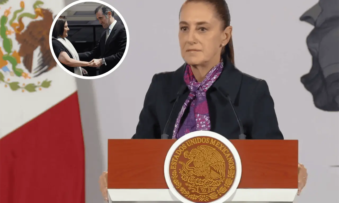  De Sonora al INE: Sheinbaum exhibe el video de Lorenzo Córdova y Guadalupe Taddei. 