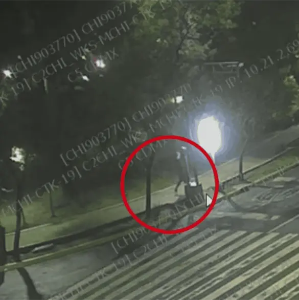 VIDEO: Salvador "N" fue captado dejando cebos envenenados en Parque España VIDEO: Salvador "N" fue captado dejando cebos envenenados en Parque España